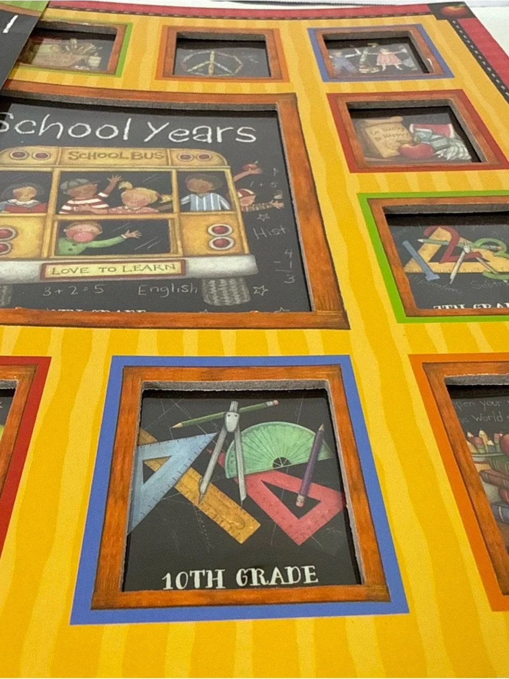 School Years Memory Keeper Preschool-12th by SUSAN WINGET Photo Album Scrapbook
